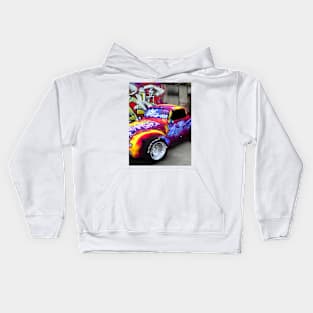 Graffiti Hotrod 7 Kids Hoodie